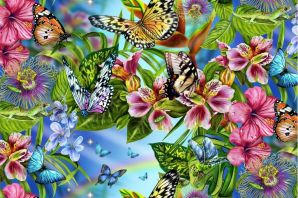 Красивые картинки бабочки с днем рождения