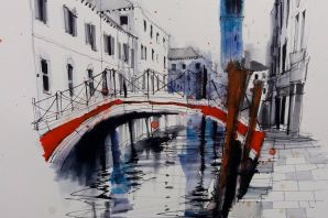 Венеция картинки нарисованные