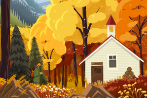 Картинки осень в лесу