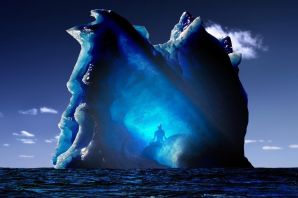 Картинка айсберга в океане
