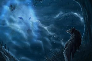 Ночной волк картинки