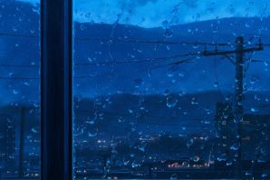 Картинки дождь за окном ночью