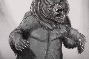 Злой медвежонок картинки
