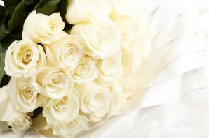 Картинки с днем рождения белые розы