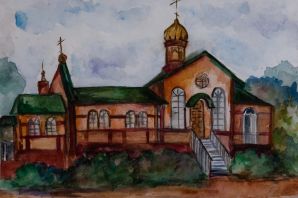 Картинки церковь для срисовки
