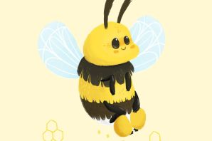 Забавные пчелки картинки