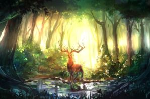 Сказочный лес картинки