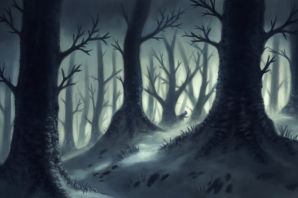 Картинки темный лес