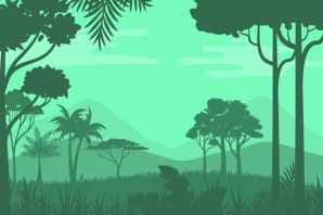 Картинки джунглей для срисовки