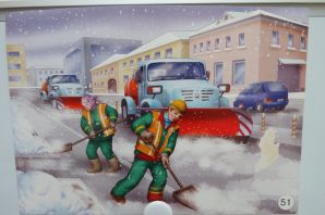 Картинки труд людей зимой в селе