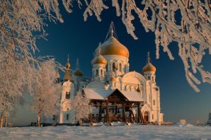 Храм зимой картинки красивые