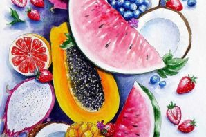 Картинки экзотические фрукты