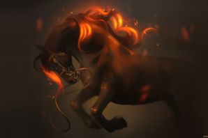 Огненный конь картинки