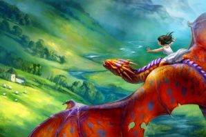 Клара и волшебный дракон картинки