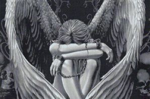 Картинки печальный ангел