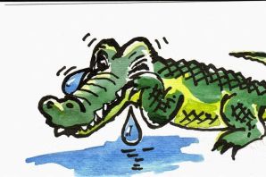 Крокодильи слезы картинка