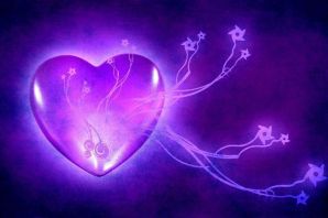 Сердечки фиолетовые картинки