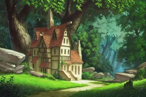 Картинки домов красивых деревянных