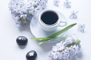 Доброе утро кофе и цветы картинки
