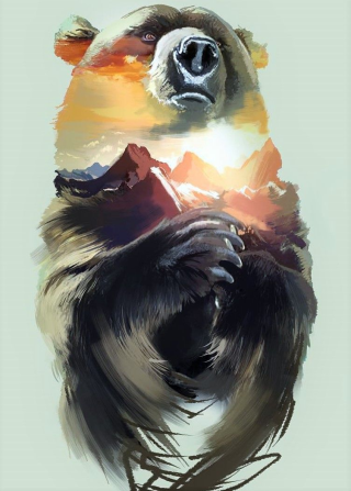 Картинка медведь