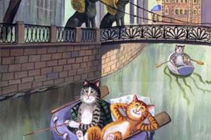 Картинки петербургские коты