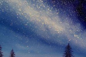 Картинки звездного неба зимой