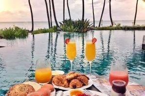 Завтрак у моря красивые картинки