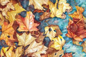 Картинки осень листья