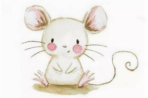 Картинка мышка из сказки теремок