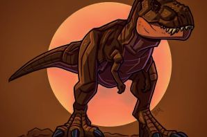 Тирекс динозавр картинка