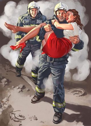 Картинки папа пожарный