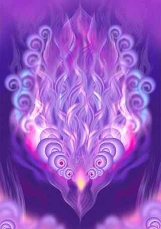 Фиолетовое пламя картинки
