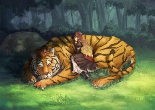 Картинки льва и тигра