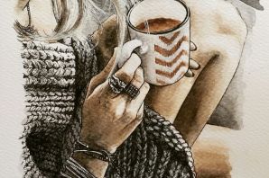 Красивые картинки чашечка кофе