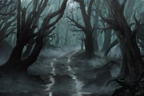 Картинка грязный лес