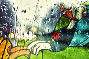 Прикольные картинки дождь за окном