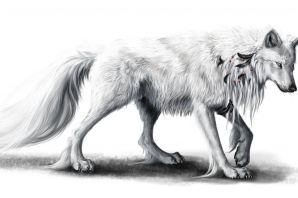 Серебряный волк картинки
