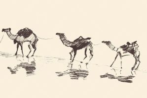 Караван верблюдов картинки