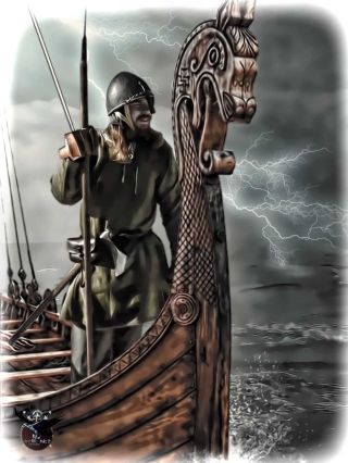 Корабли викингов картинки