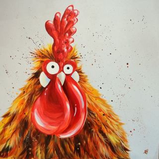 Картинка бешеная курица