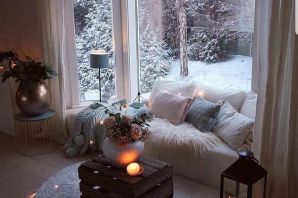 Уютный зимний вечер картинки