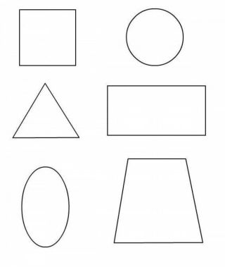 Картинки геометрические фигуры для дошкольников