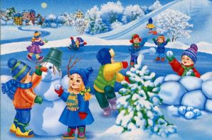 Картинки признаки зимы для дошкольников