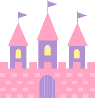 Замок детская картинка