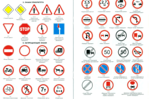Запрещающие дорожные знаки картинки
