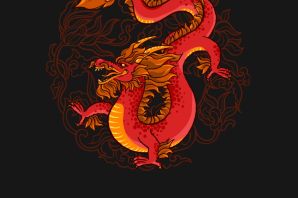 Красивые картинки золотой дракон