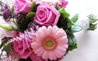 Поздравление с днем рождения женщине цветы картинки