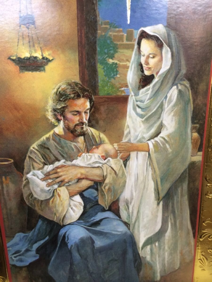 Рождение младенца христа картинки