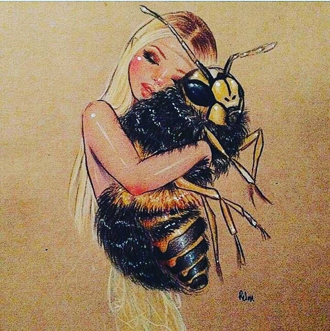 Картинки пчелы прикольные