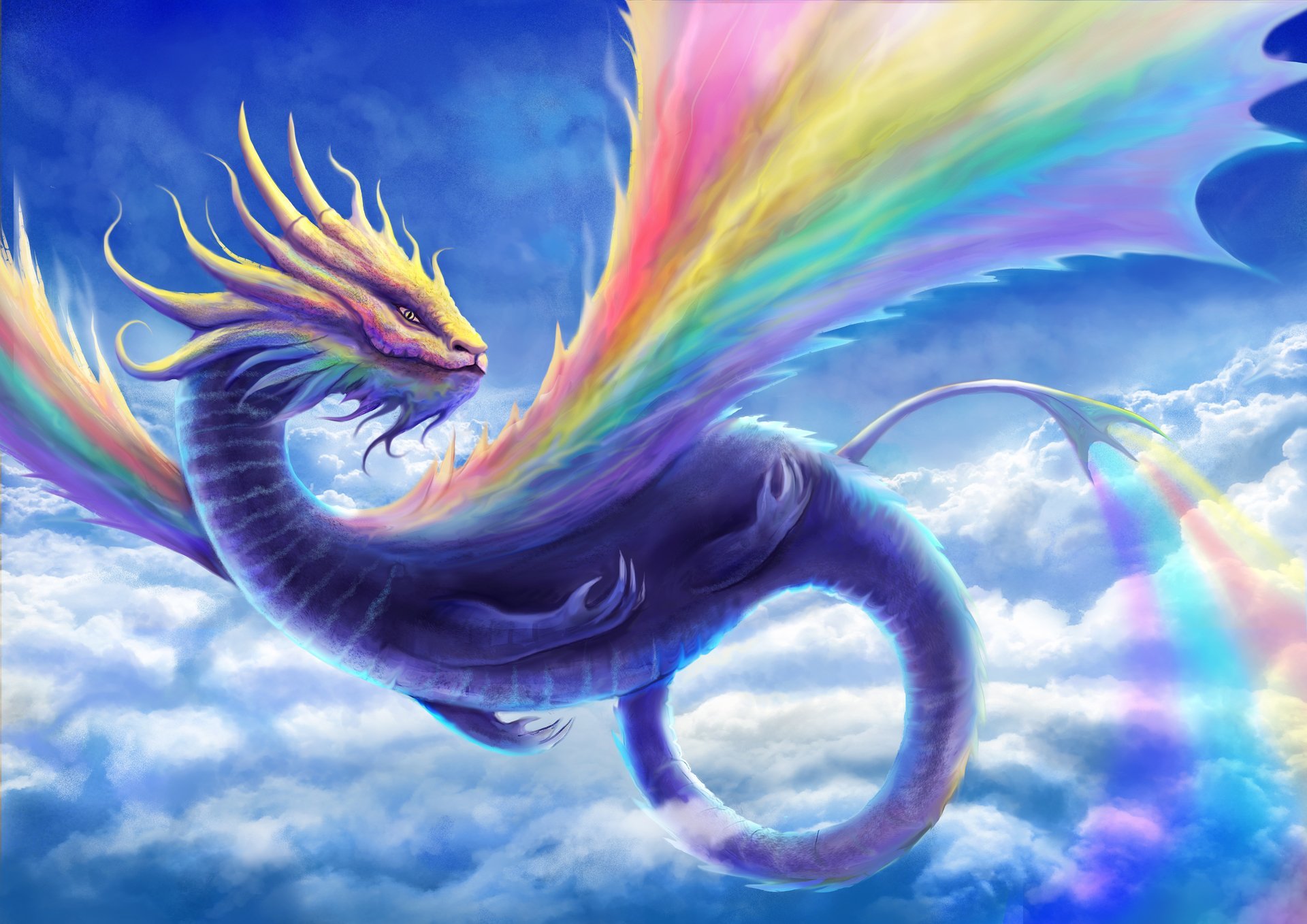 Радужный дракон